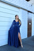 VESTIDO MANGA LONGA TRES LISTRAS PETRA FINA